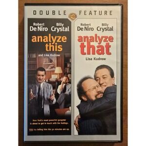 Analyze That/Analyze This DVD Set, DeNiro, Crystal, Excellent Condition